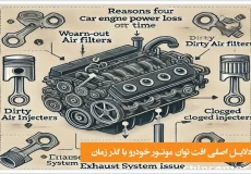 دلایل اصلی افت توان موتور خودرو با گذر زمان