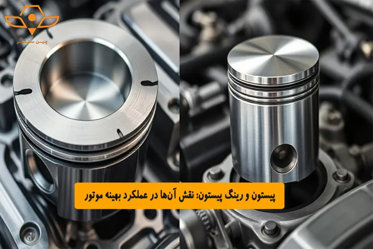 پیستون و رینگ پیستون نقش آنها در عملکرد بهینه موتور