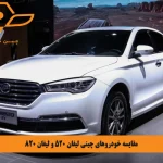 مقایسه خودروهای چینی لیفان 520 و لیفان 820